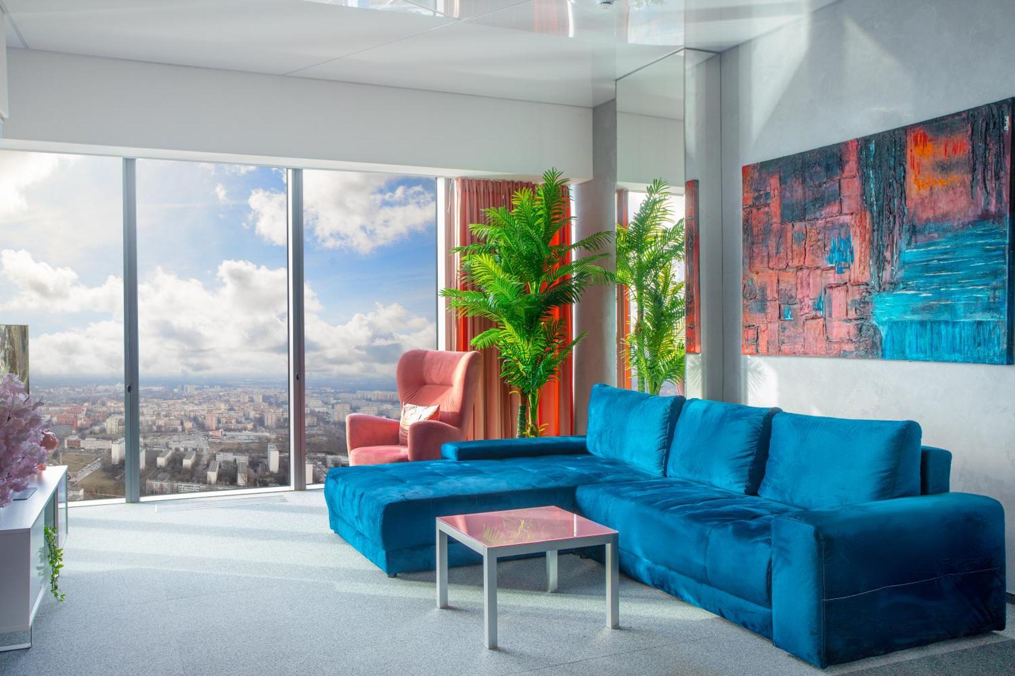 Apartamenty W Sky Tower Вроцлав Екстер'єр фото