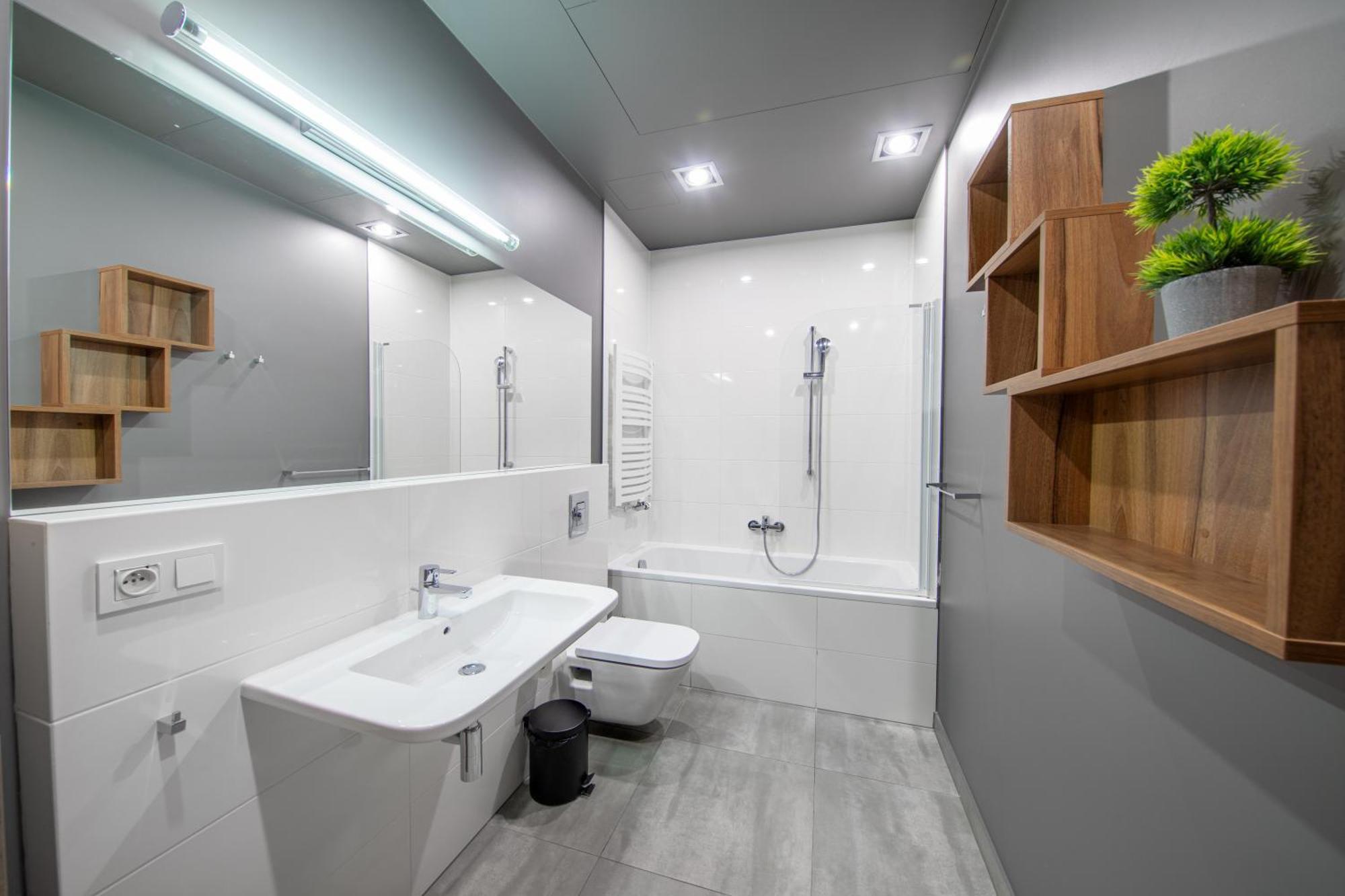 Apartamenty W Sky Tower Вроцлав Екстер'єр фото