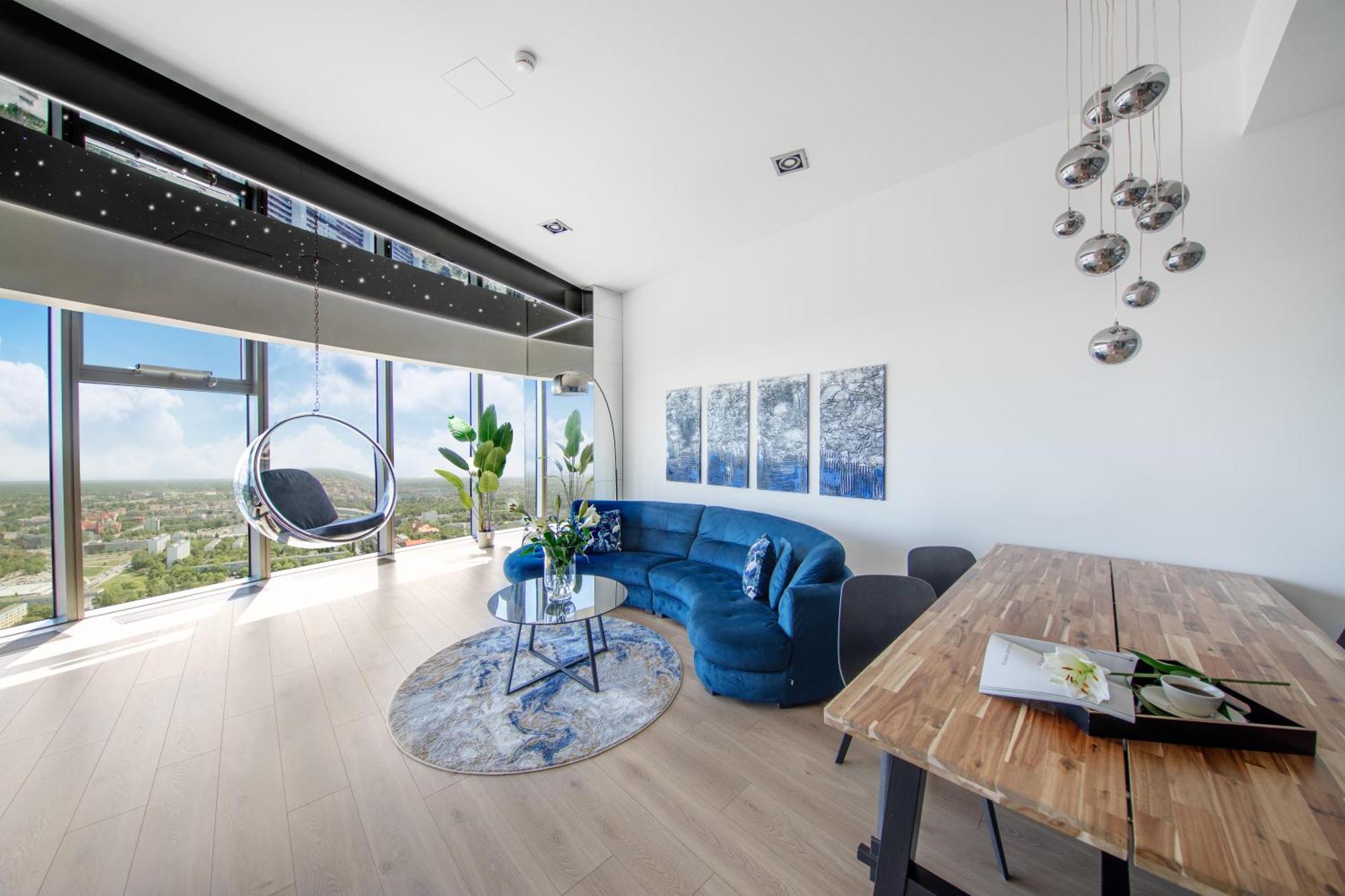 Apartamenty W Sky Tower Вроцлав Екстер'єр фото