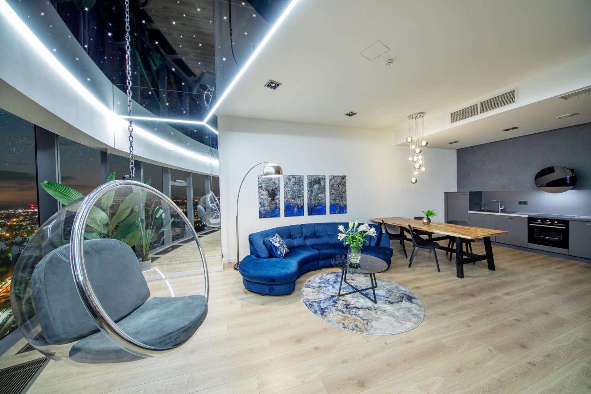 Apartamenty W Sky Tower Вроцлав Екстер'єр фото
