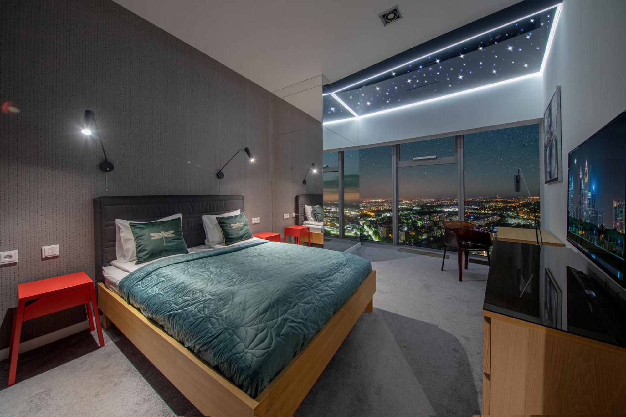 Apartamenty W Sky Tower Вроцлав Екстер'єр фото