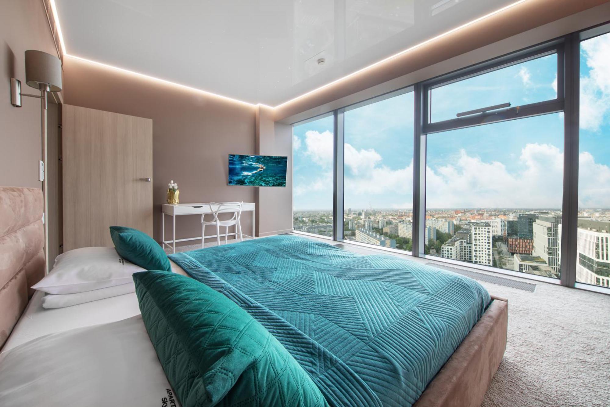 Apartamenty W Sky Tower Вроцлав Екстер'єр фото